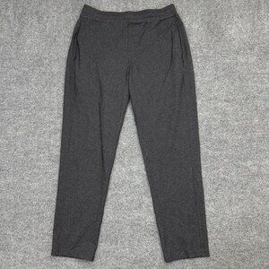 Public Rec Casual Pants Nylon Stretch Elastic Waist Jogger Grey Mens 30x28